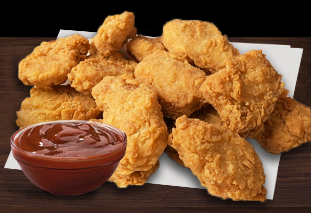 Chicken Nuggets with BBQ Sauce